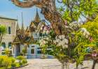 Colorful Grand Palace, Bangkok, Thailand. Palace was home of King of Thailand from 1782 to 1925 Art Print